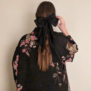 Beautiful bamboo flower Citron kimono  XL